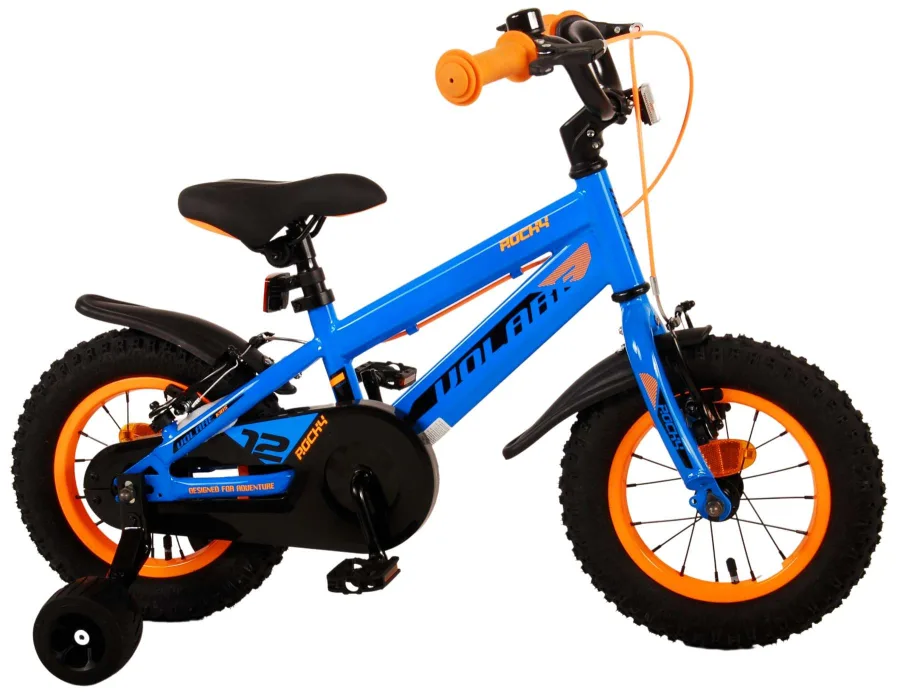 Volare Rocky Kinderfiets – Jongens – 12 inch – Blauw – Twee handremmen — foto 14