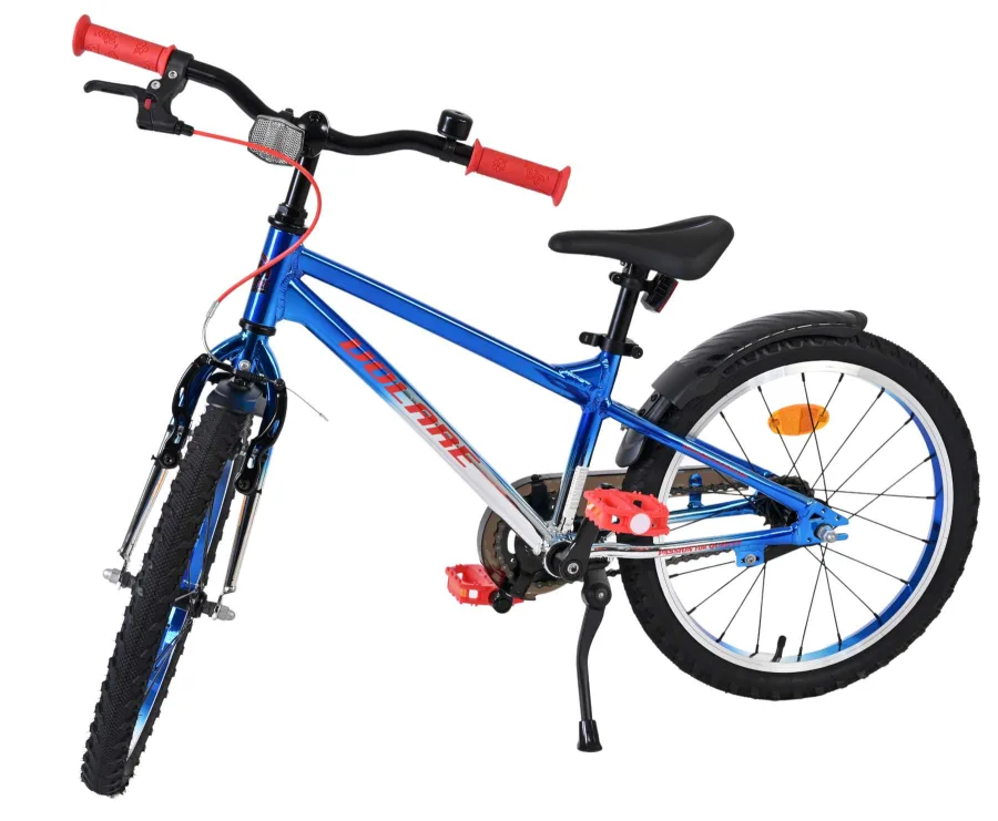 Volare Chrome Kinderfiets - Jongens - 18 inch - Blauw Zilver — foto 20