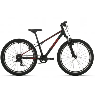 Bikefun 24″ The Beast V-brake 6 speed – Zwart rood