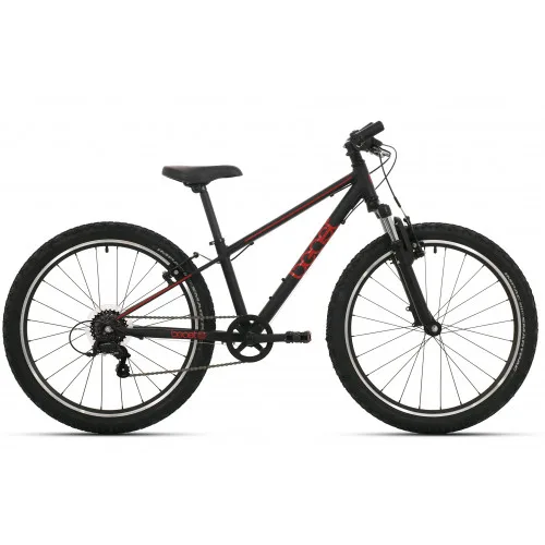 Bikefun 24″ The Beast V-brake 6 speed – Zwart rood