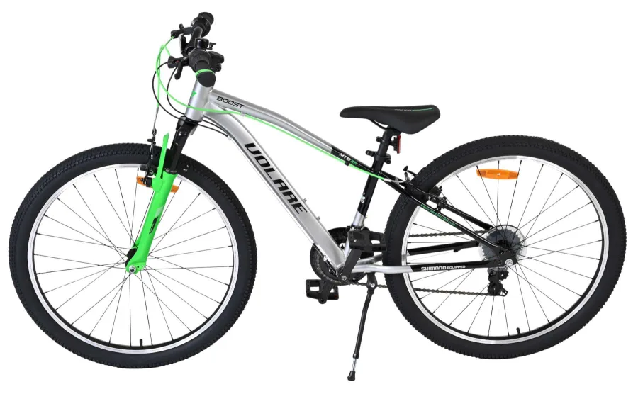Volare Boost Kinderfiets – 26 inch – 21 speed – Zilver/Groen — foto 11