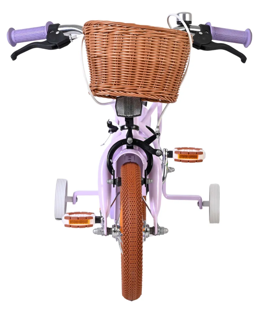 Volare Ashley Kinderfiets – Meisjes – 12 inch – Lila – Twee handremmen — foto 7