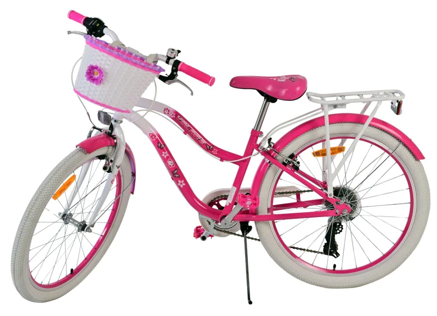 Volare Lovely Kinderfiets – Meisjes – 24 inch – Roze – 7 Versnellingen — foto 7