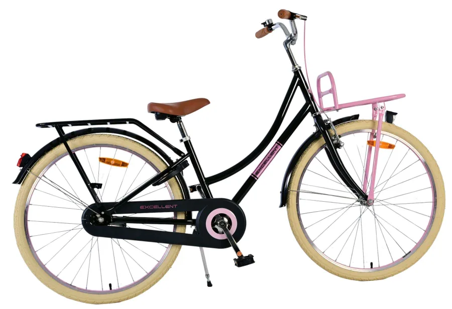 Volare Excellent Kinderfiets – Meisjes – 26 inch – Zwart