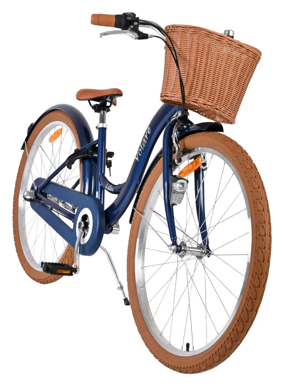 Volare Ashley Kinderfiets – Meisjes – 26 inch – Donkerblauw – Nexus 3 versnellingen — foto 5