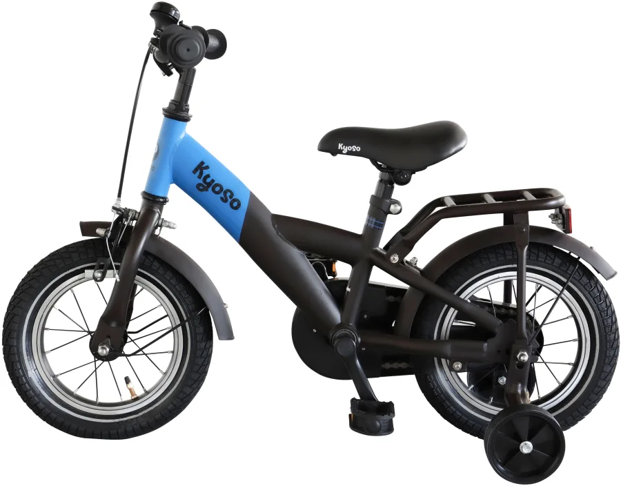 Children's bike Kyoso X-Rider 12 inch with coaster brake - black/blue — foto 2