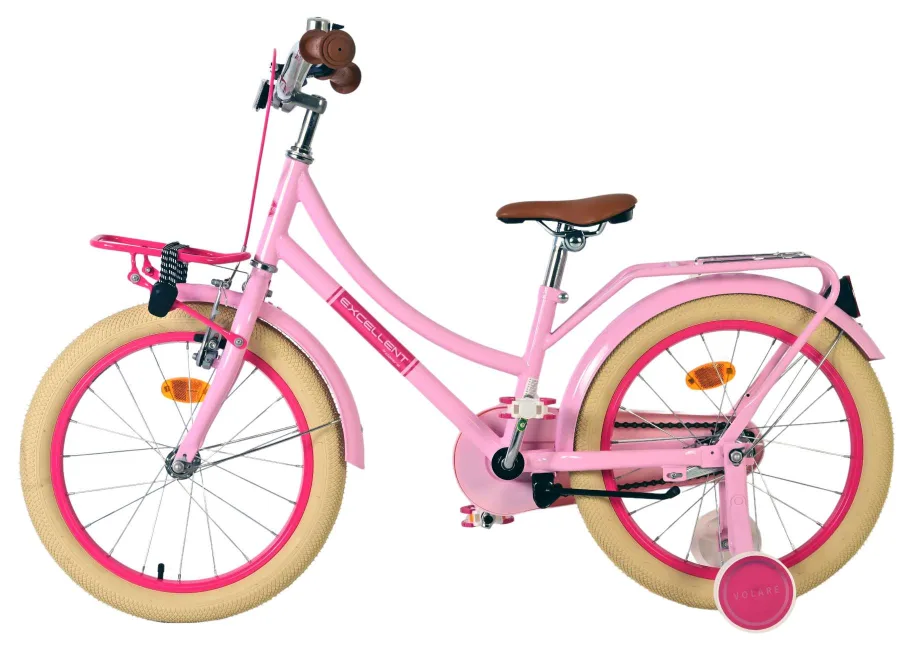Volare Excellent Kinderfiets – Meisjes -18 inch – Roze – 95% afgemonteerd — foto 9