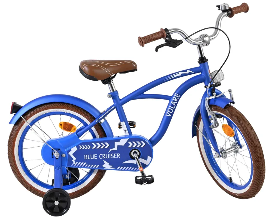 Volare Blue Cruiser Kinderfiets – Jongens – 16 inch – Blauw — foto 12