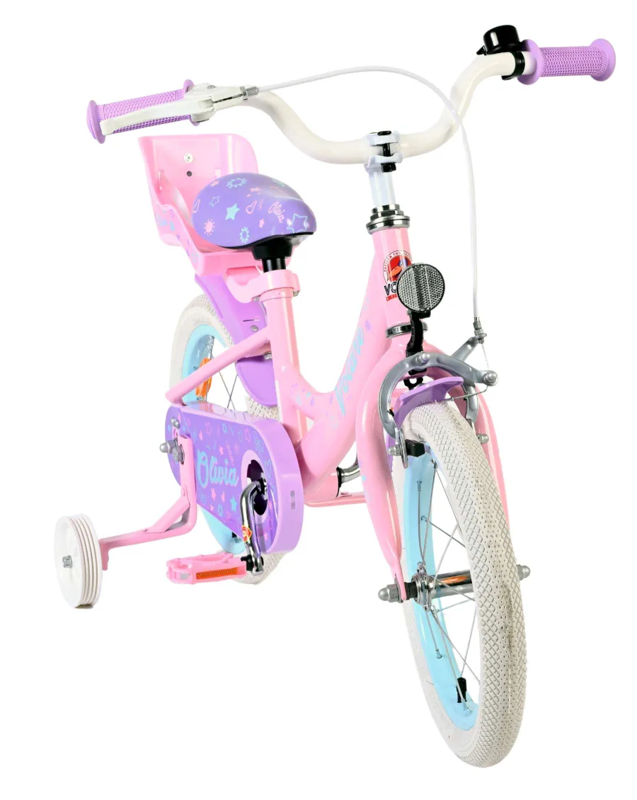 Volare Olivia Kinderfiets – Meisjes – 14 inch – Roze — foto 6
