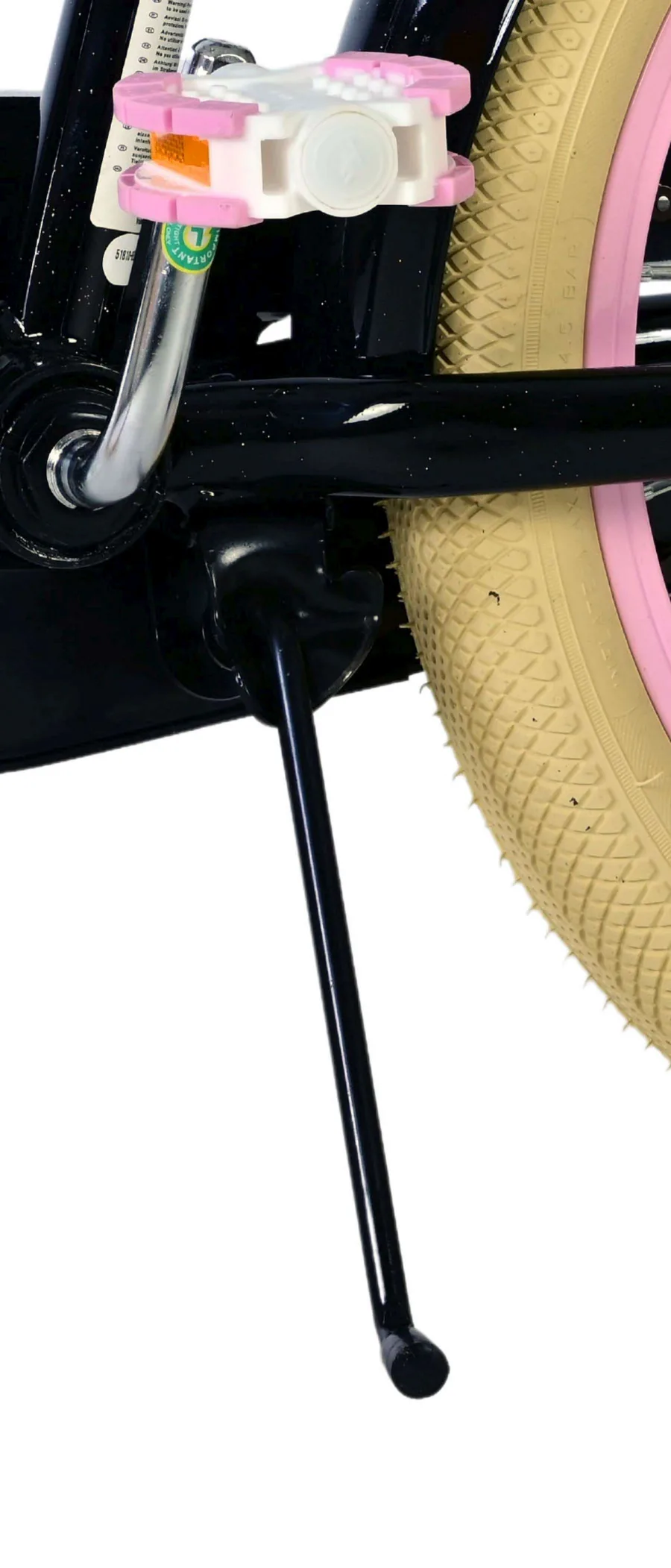 Volare Excellent Kinderfiets – Meisjes – 18 inch – Zwart – 95% afgemonteerd — foto 11