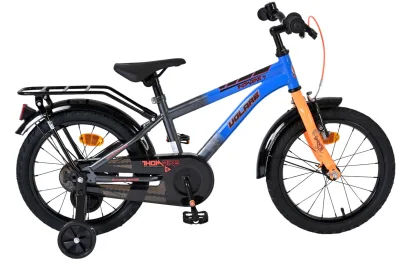 Volare Thombike Kinderfiets – Jongens – 16 inch – Blauw/Oranje