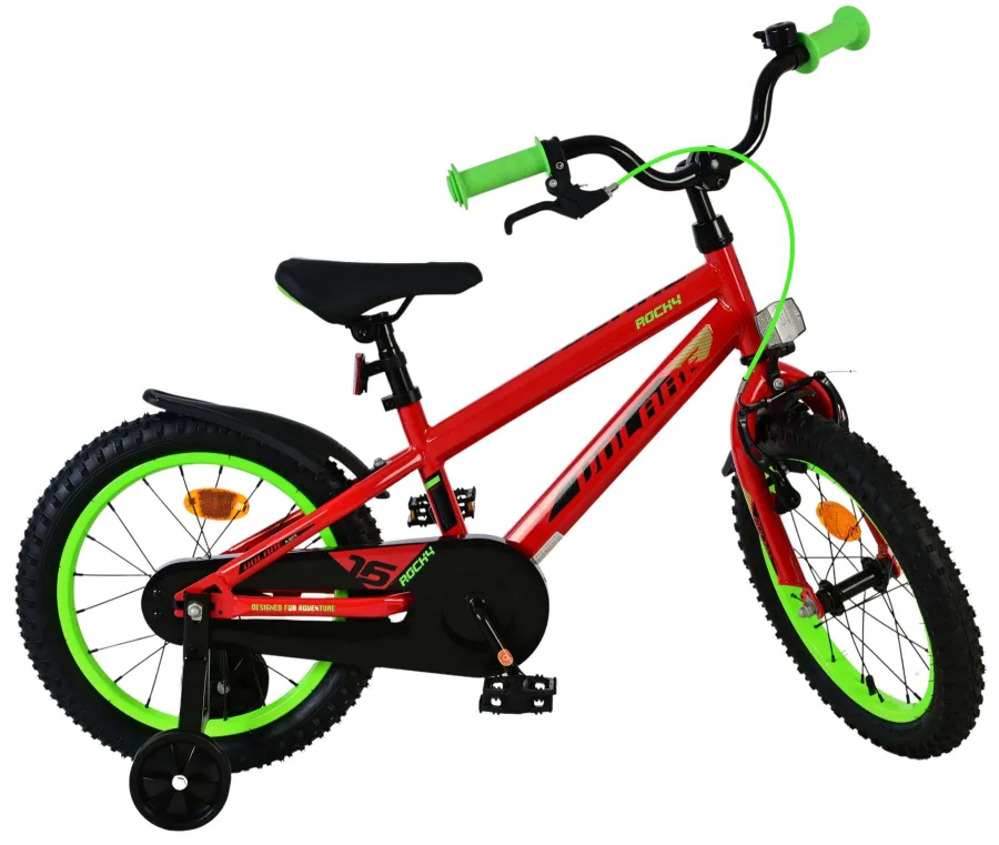 Volare Rocky Kinderfiets – Jongens – 16 inch – Rood — foto 2