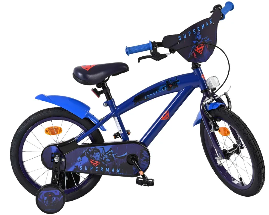 Superman Kinderfiets – Jongens – 16 inch – Blauw — foto 12