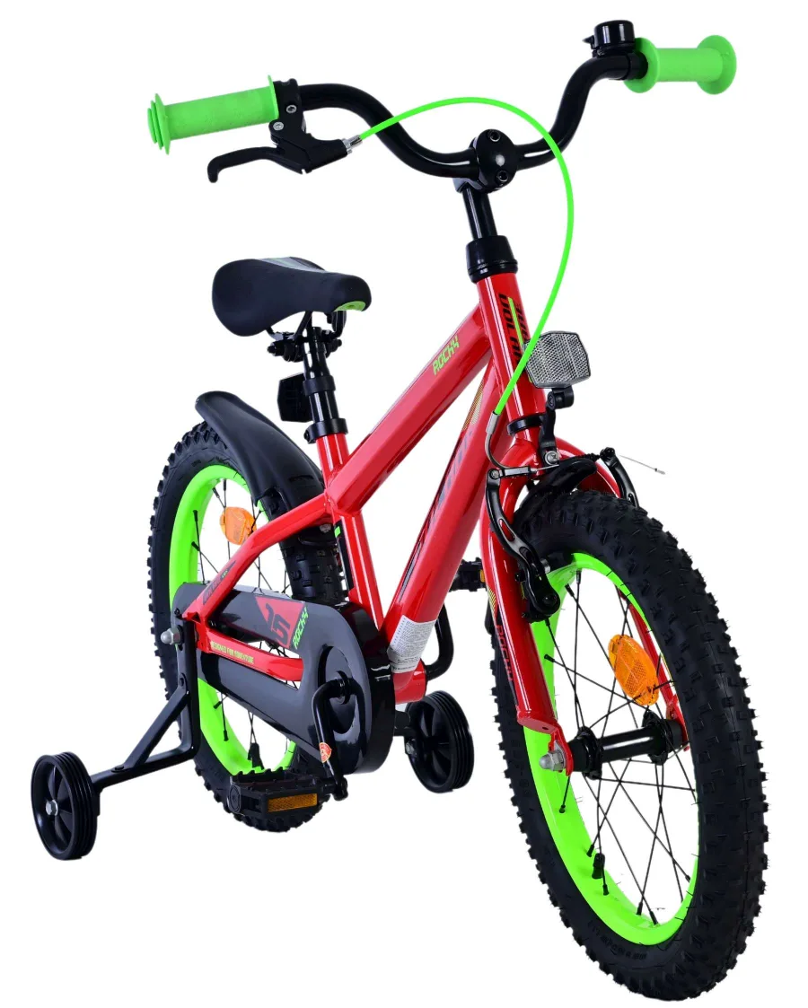 Volare Rocky Kinderfiets – Jongens – 16 inch – Rood — foto 8