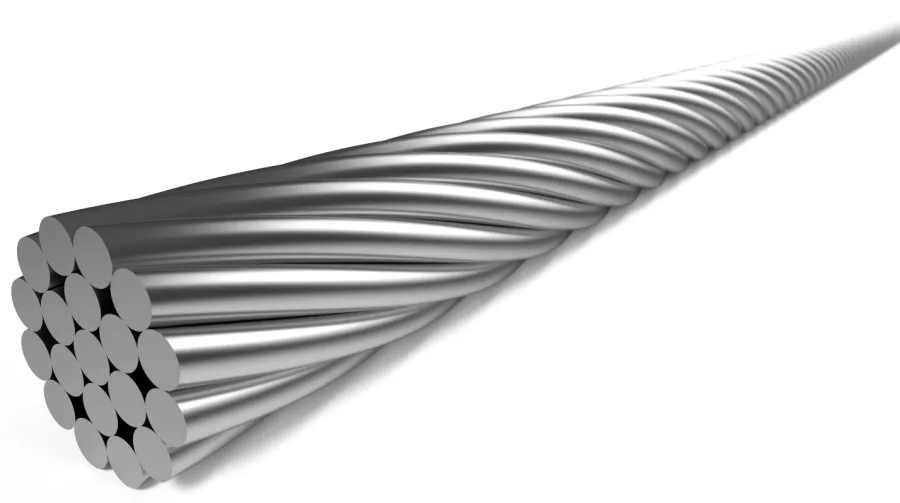 Schakel binnenkabel RVS 3000 mm ø 1,1 mm 50 stuks — foto 6