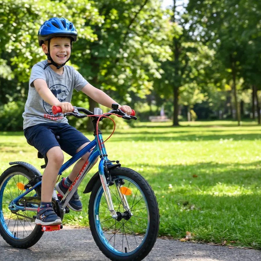 Volare Chrome Children's bike - Boys - 20 inch - Blue Silver - 6 gears — foto 12
