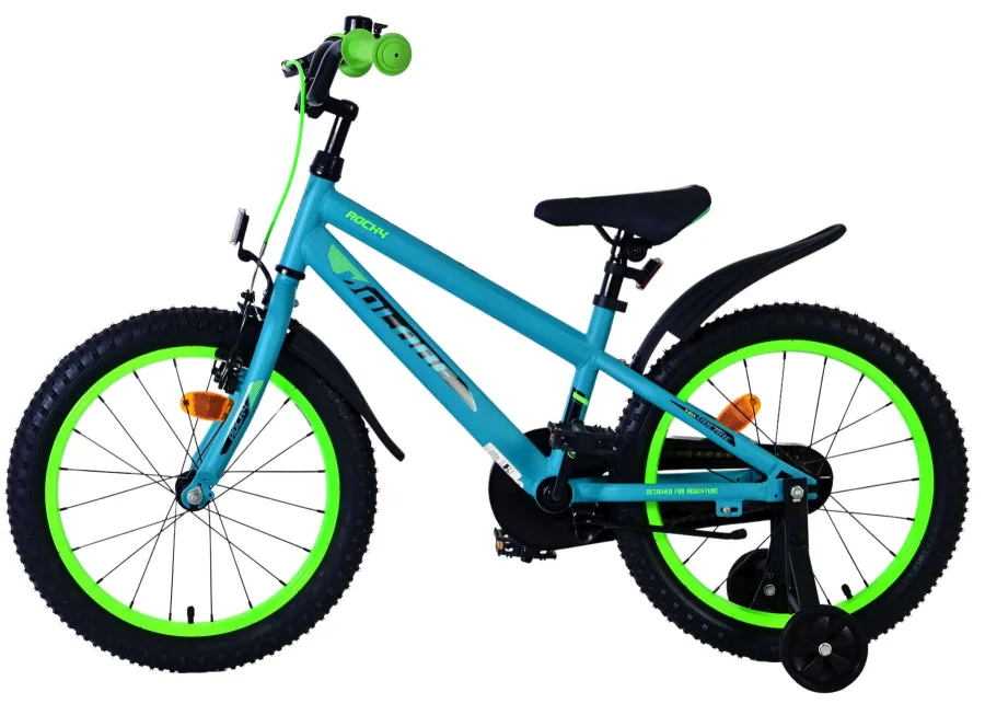 Volare Rocky Kinderfiets – Jongens – 18 inch – Groen — foto 9
