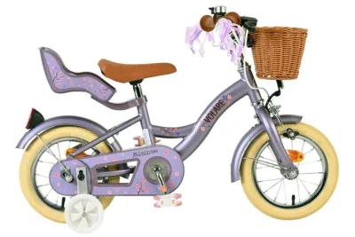 Volare Blossom Kinderfiets – Meisjes – 12 inch – Paars