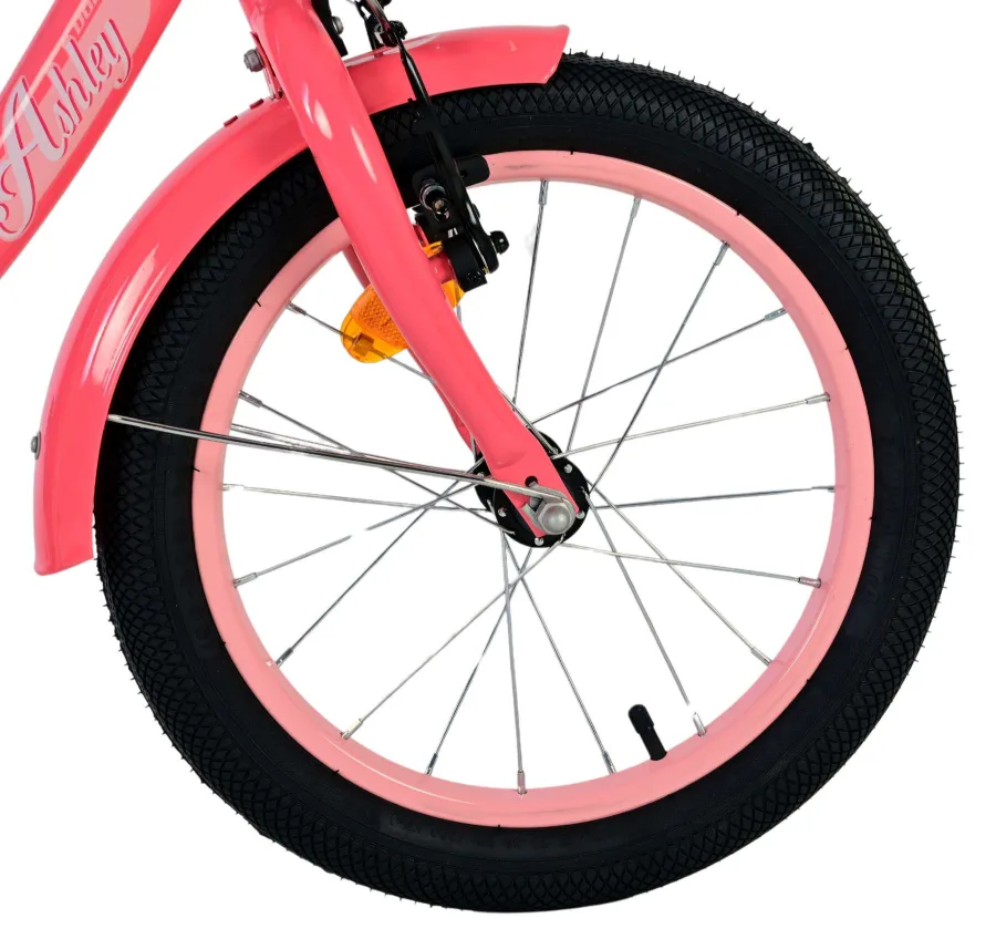 Volare Ashley Kinderfiets – Meisjes – 16 inch – Roze/Rood — foto 6
