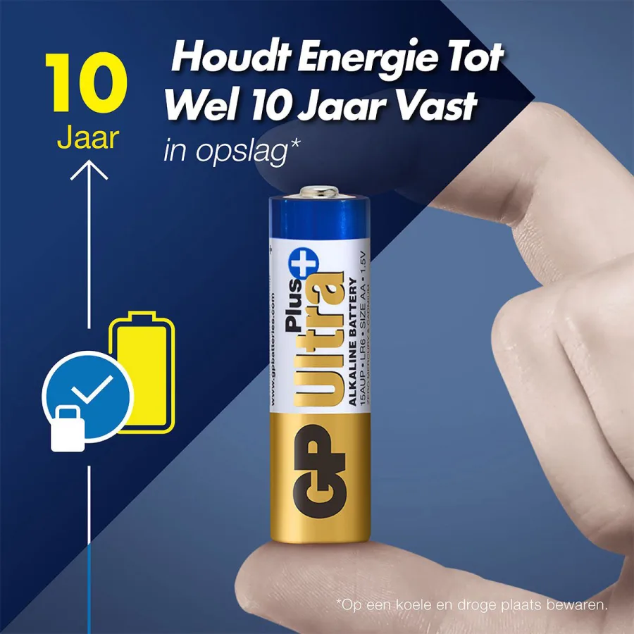 Ultra Plus Alkaline AA-batterijen 4PK — foto 5