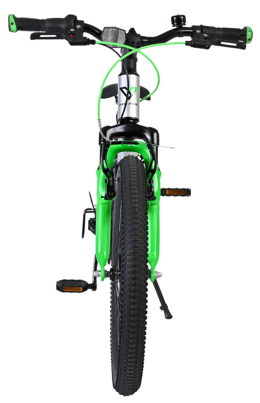 Volare Boost Kinderfiets - 20 inch - Zilver Groen - 7 versnellingen — foto 6