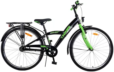 Volare Thombike Kinderfiets – Jongens – 26 inch – Zwart Groen – 3 versnellingen
