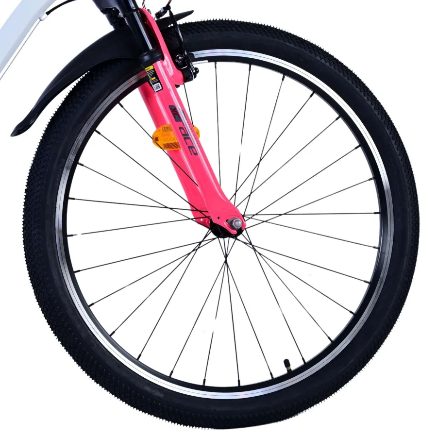 Volare XC Race Kinderfiets – 26 inch – 21 speed – Wit Roze — foto 3
