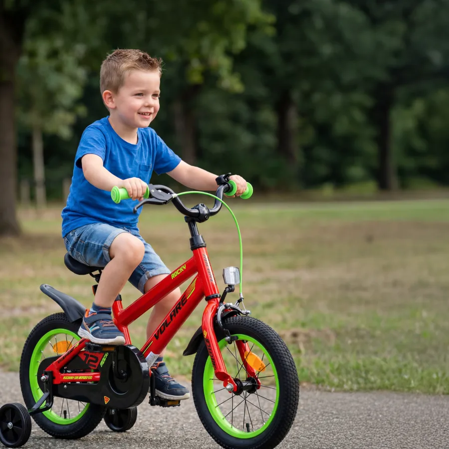 Volare Rocky Kinderfiets – Jongens – 12 inch – Rood — foto 15