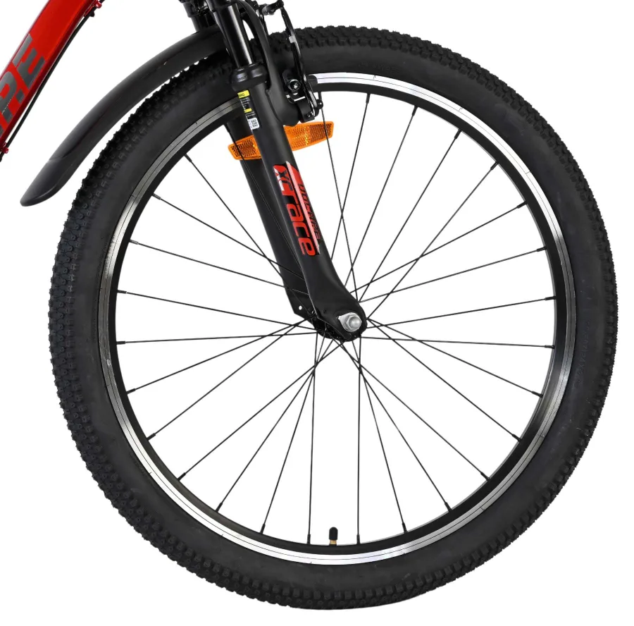 Volare XC Race Kinderfiets – 24 inch – Nexus 3 – Rood/Grijs — foto 14