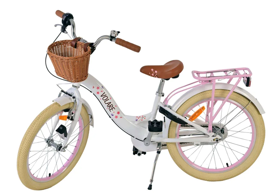 Volare Blossom Kinderfiets – Meisjes – 20 inch – Wit – Nexus 3 versnellingen — foto 12