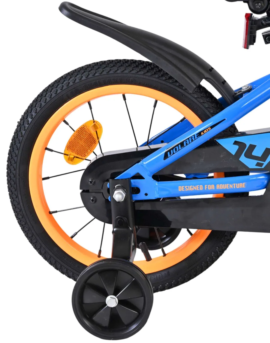 Volare Rocky Kinderfiets – Jongens – 14 inch – Blauw — foto 2