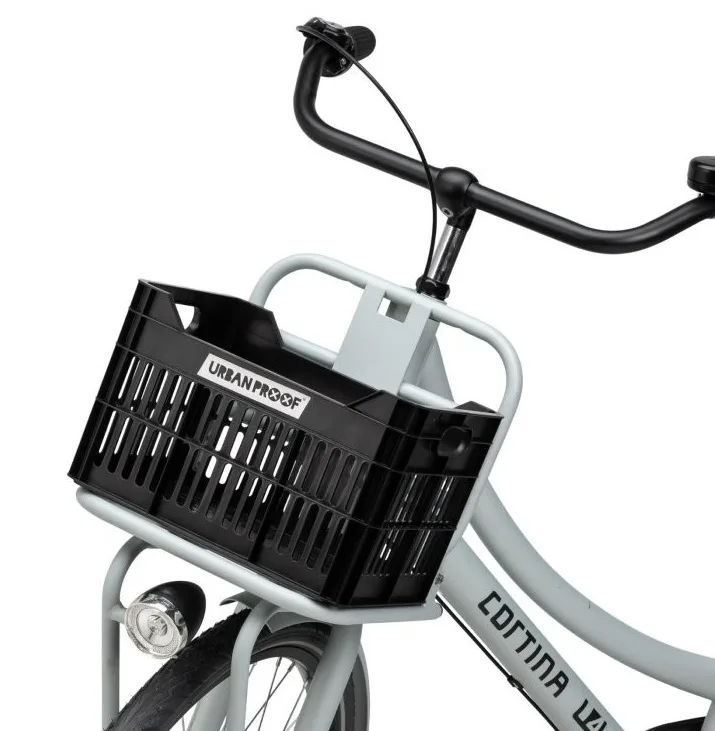 Gerecyclede fietskrat Urban Proof Junior 15 liter - zwart — foto 7