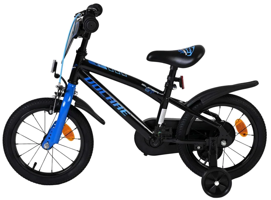 Volare Super GT Kinderfiets – Jongens – 14 inch – Blauw — foto 9