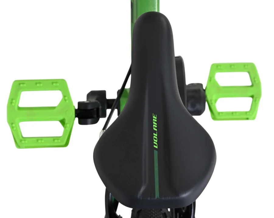 Volare Venom Kinderfiets – Jongens – 14 inch – Groen – Twee handremmen — foto 6