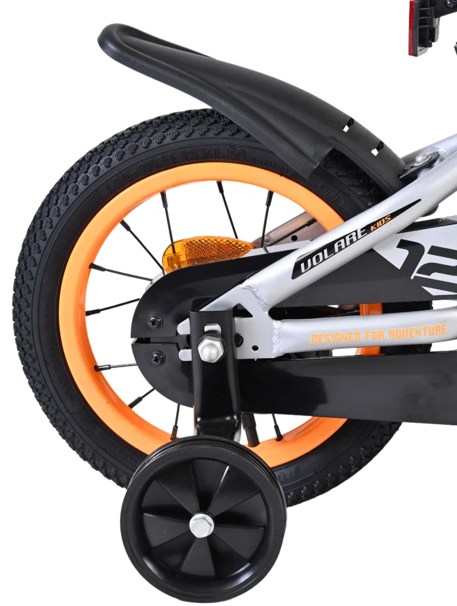 Volare Rocky Kinderfiets - Jongens - 12 inch - Grijs — foto 2