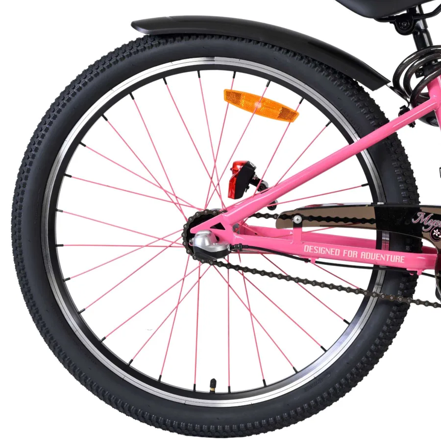 Volare Mystic Kinderfiets – 24 inch – Roze – Nexus 3 — foto 15