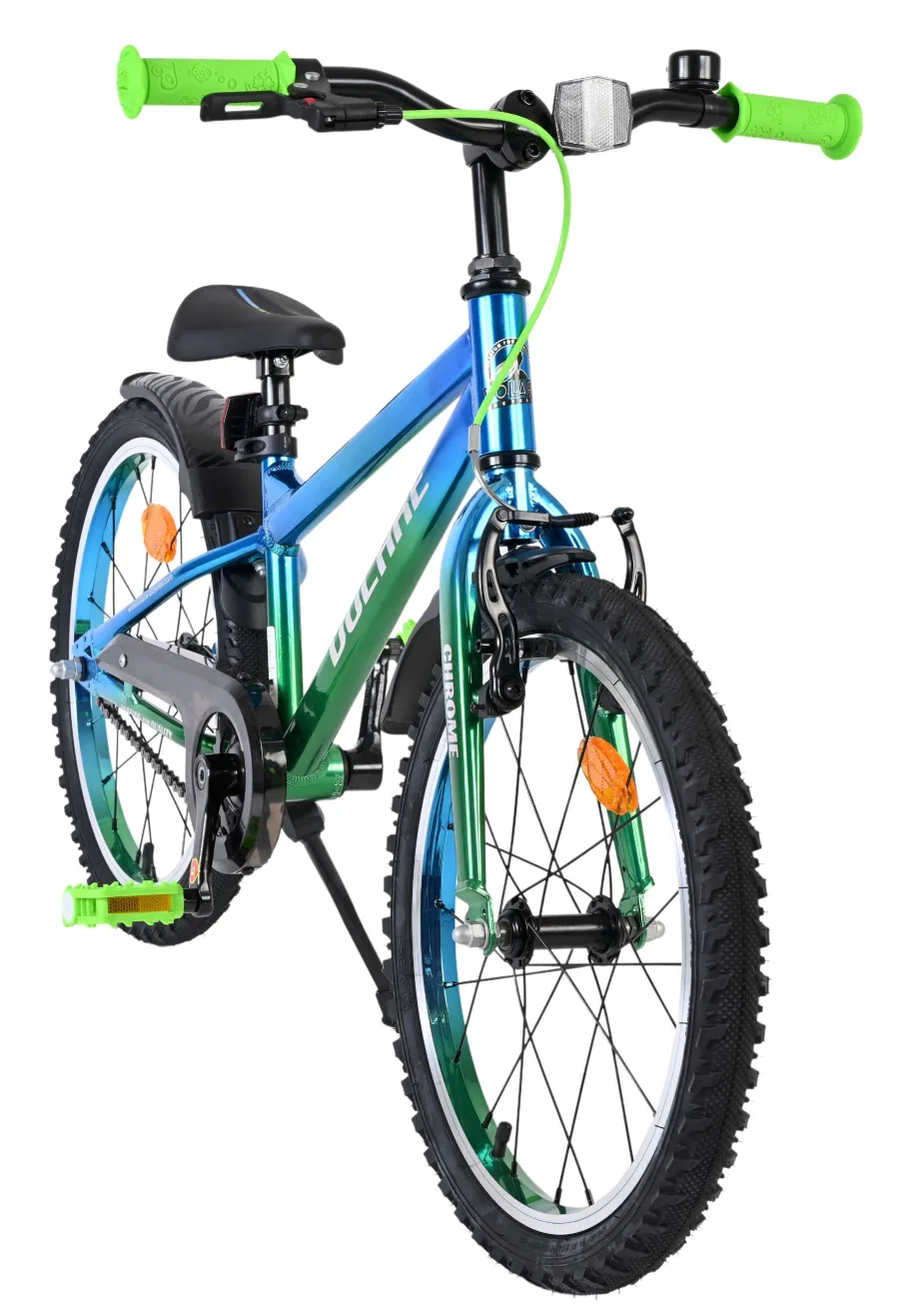 Volare Chrome Kinderfiets - Jongens - 18 inch - Blauw Groen — foto 5