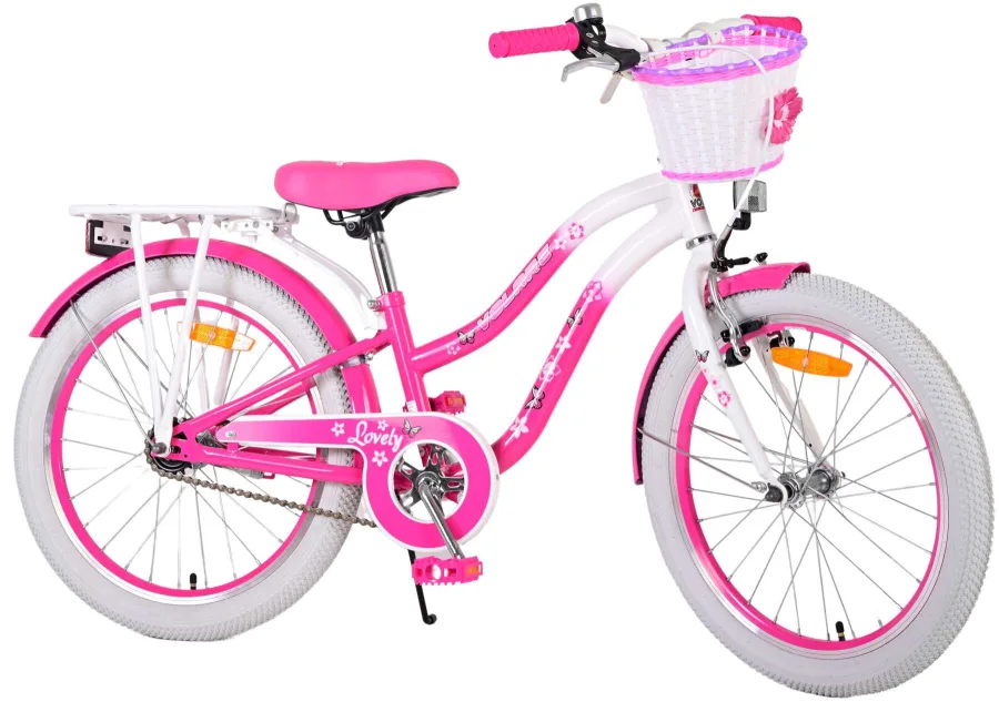 Volare Lovely Kinderfiets – Meisjes – 20 inch – Roze — foto 3