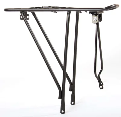 Bagagedrager voor 24 inch fiets - Zwart