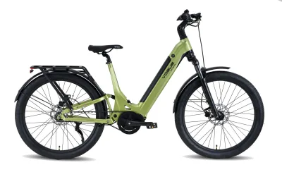 Vogue Artemis E-Bike MATT Green midden-motor Gates Belt snaar