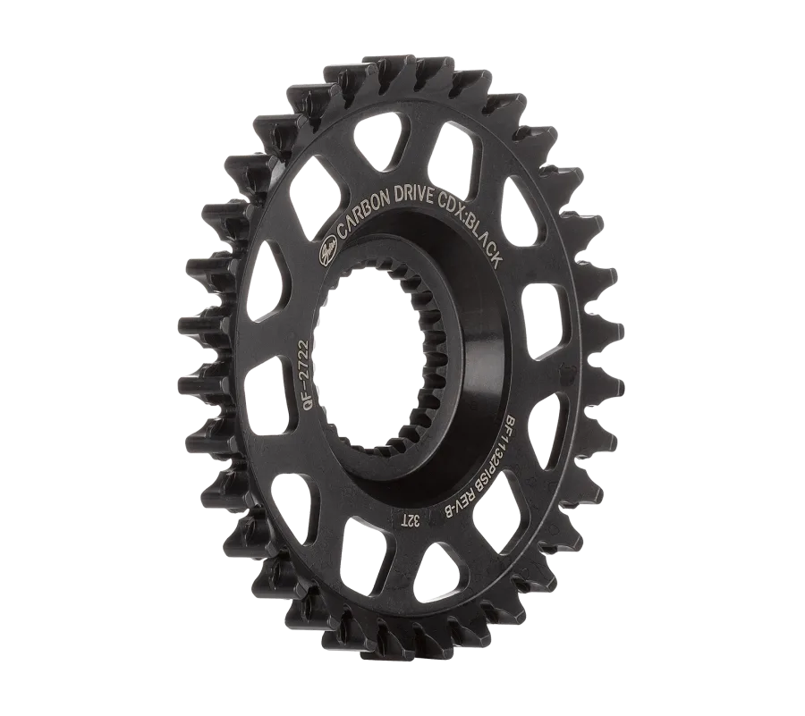 Voortandwiel Gates CDX 39T Pinion zwart zink — foto 2