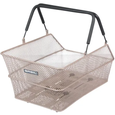 Fietsmand Basil Cento MIK Nude metallic