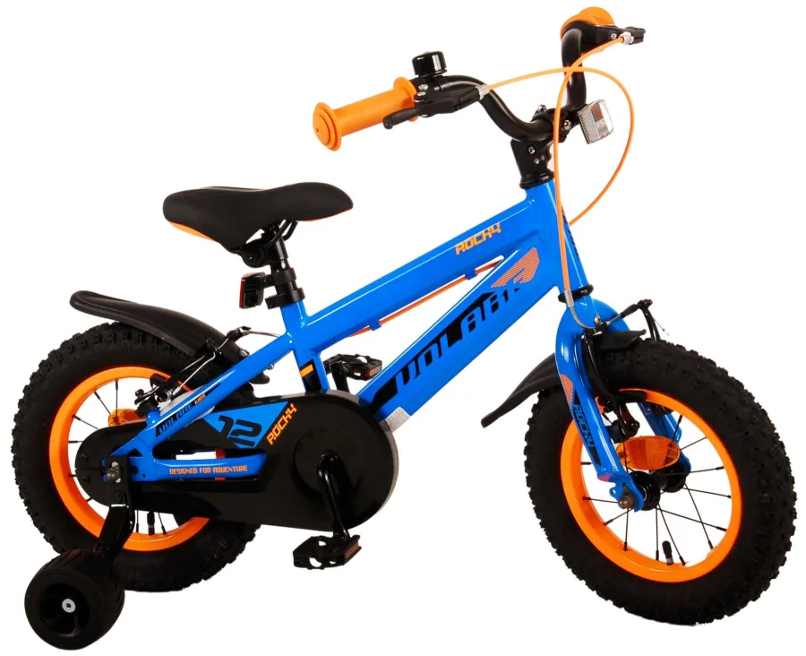Volare Rocky Kinderfiets – Jongens – 12 inch – Blauw – Twee handremmen — foto 15