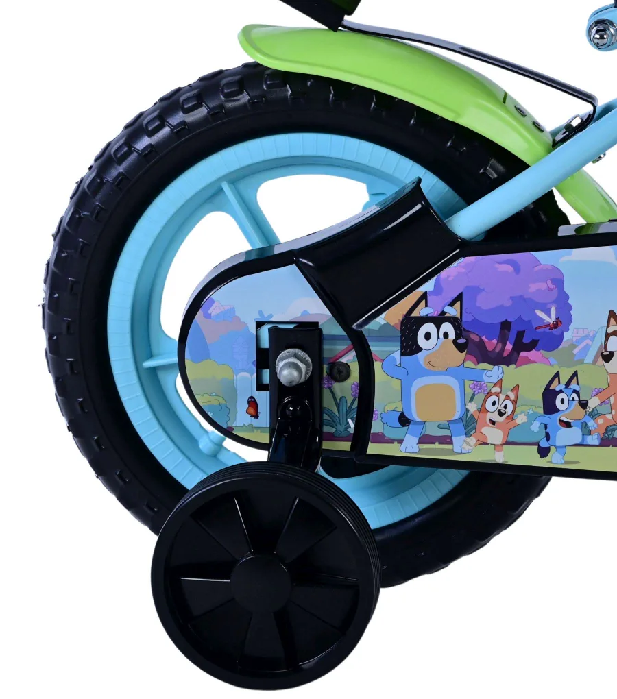 Bluey Kinderfiets – Jongens – Mag Wheels – 12 inch – Blauw — foto 2
