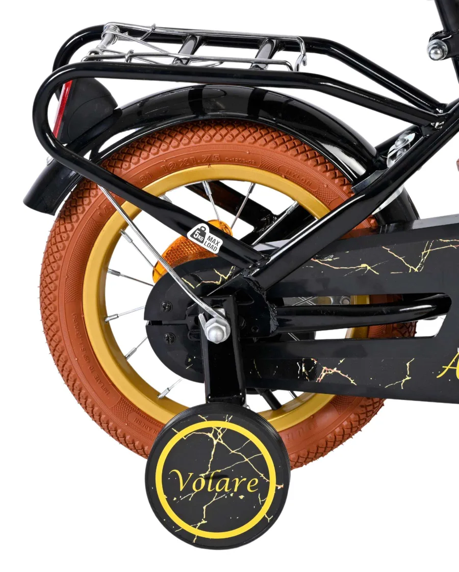 Volare Ashley Kinderfiets – Meisjes – 12 inch – Zwart — foto 2