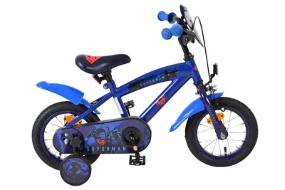 Superman Kinderfiets – Jongens – 12 inch – Blauw