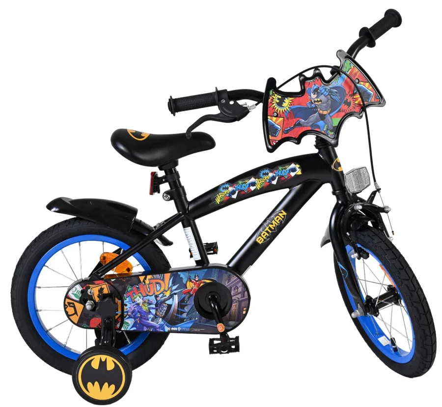 Batman Kinderfiets – Jongens – 14 inch – Zwart — foto 2