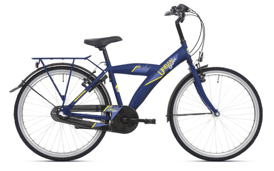 Kinderfiets 26″ Bikefun Urban met Shimano Nexus 3 – kobalt blauw — foto 3