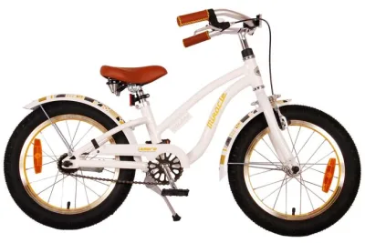 Volare Miracle Cruiser Kinderfiets – Meisjes – 16 inch – Wit – Prime Collection