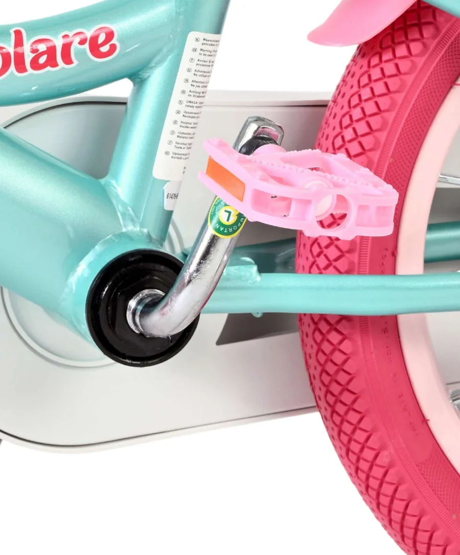 Volare Unicorn Kinderfiets – Meisjes – 14 inch – Groen — foto 10